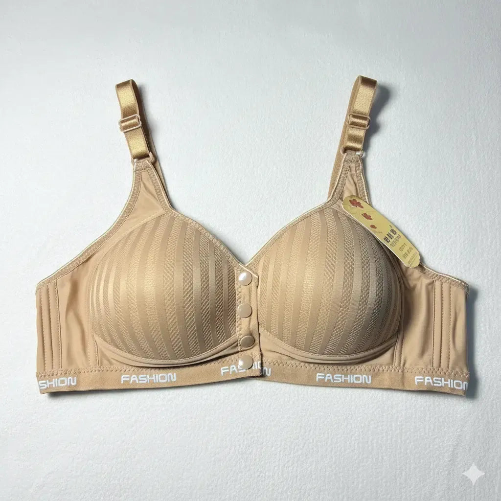 Pack Of 3 Ultra-Comfort Padded Button Bra for Women - Comfortable Daily Wear